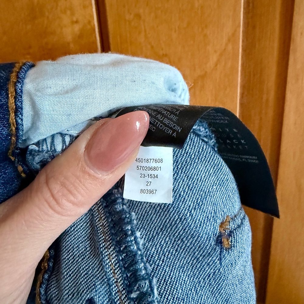 White House Black Market ‘The Skinny Crop’ Embroidered Ankle Jeans Size 10 - Picture 16 of 16